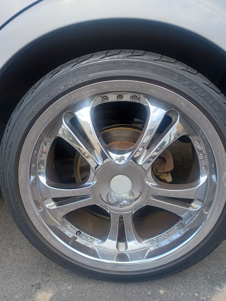 Chrome Wheels And Tires 5 Star 🌟