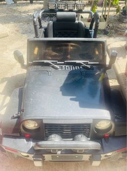 12V kids ride-on electric Jeep-style toy truck