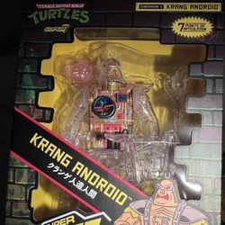 NEW Super 7 TMNT Krang Android Body (Clear) Super Cyborg Vinyl Figure IN BOX 