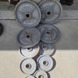 OLYMPIC WEIGHT PLATES 