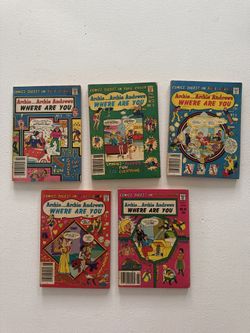 Vintage Archie “Where Are You” Comics