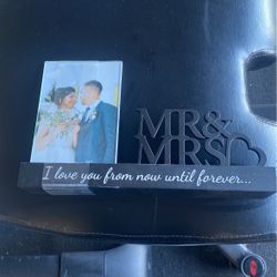 Mr And Mrs. Picture Frame 