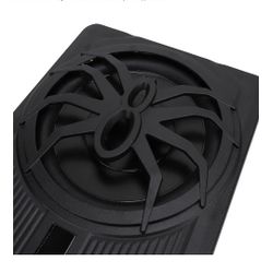 Active inclined subwoofer, 800W LED atmospheric lighting for trucks (blue), Blue