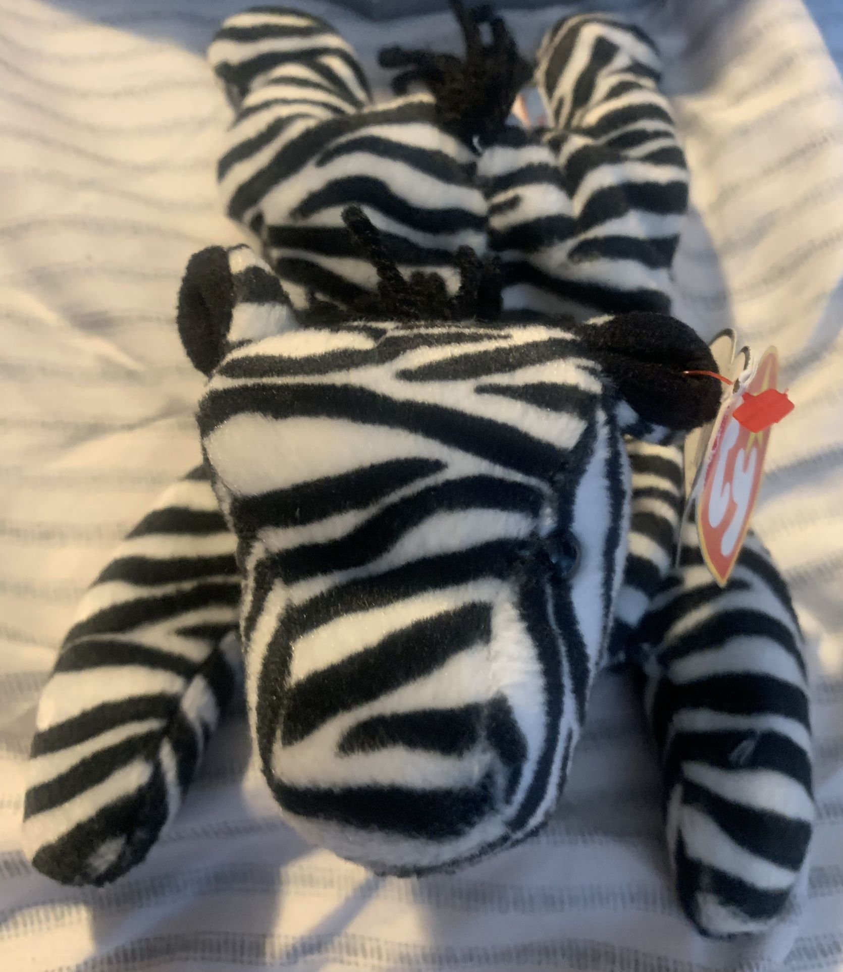 Ty 1995 Ziggy the Zebra with Errors Rare