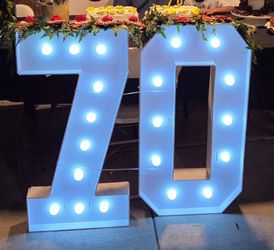 70th Birthday Decor