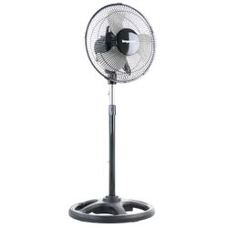 Impress mighty 10 inch three speed high velocity fan in black