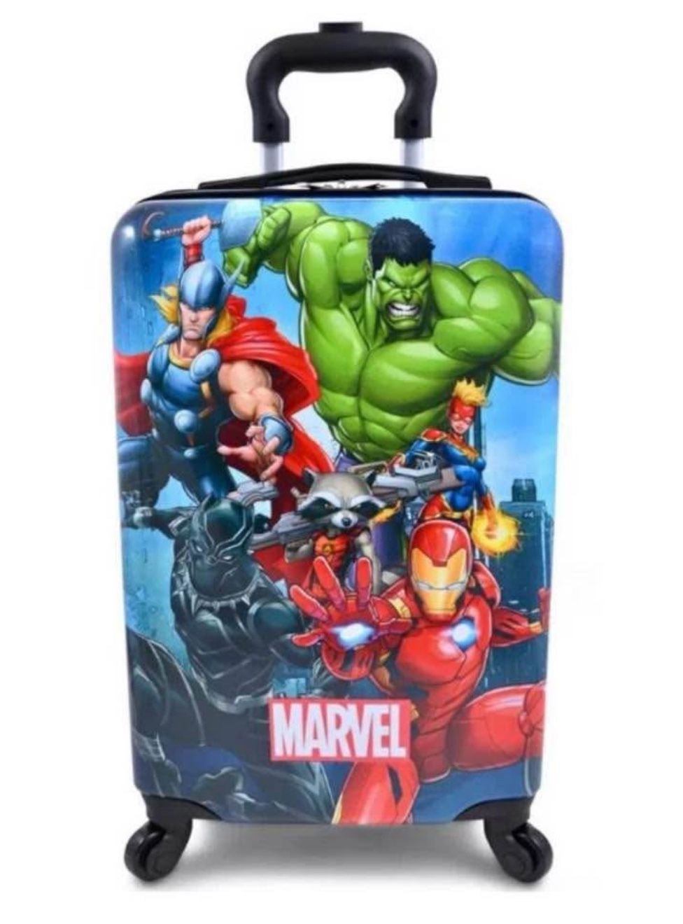 Marvel Hardside Carry On Spinner Suitcase - Black