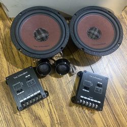 New 6.5" Component SQ Car Audio Speakers  