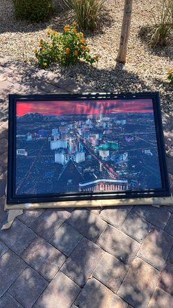 Las Vegas Strip framed art