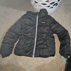 Size 5t Puffy Fleece Lined Jacket 