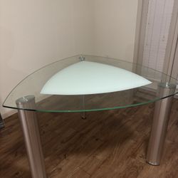 High Glass Table 57” Across