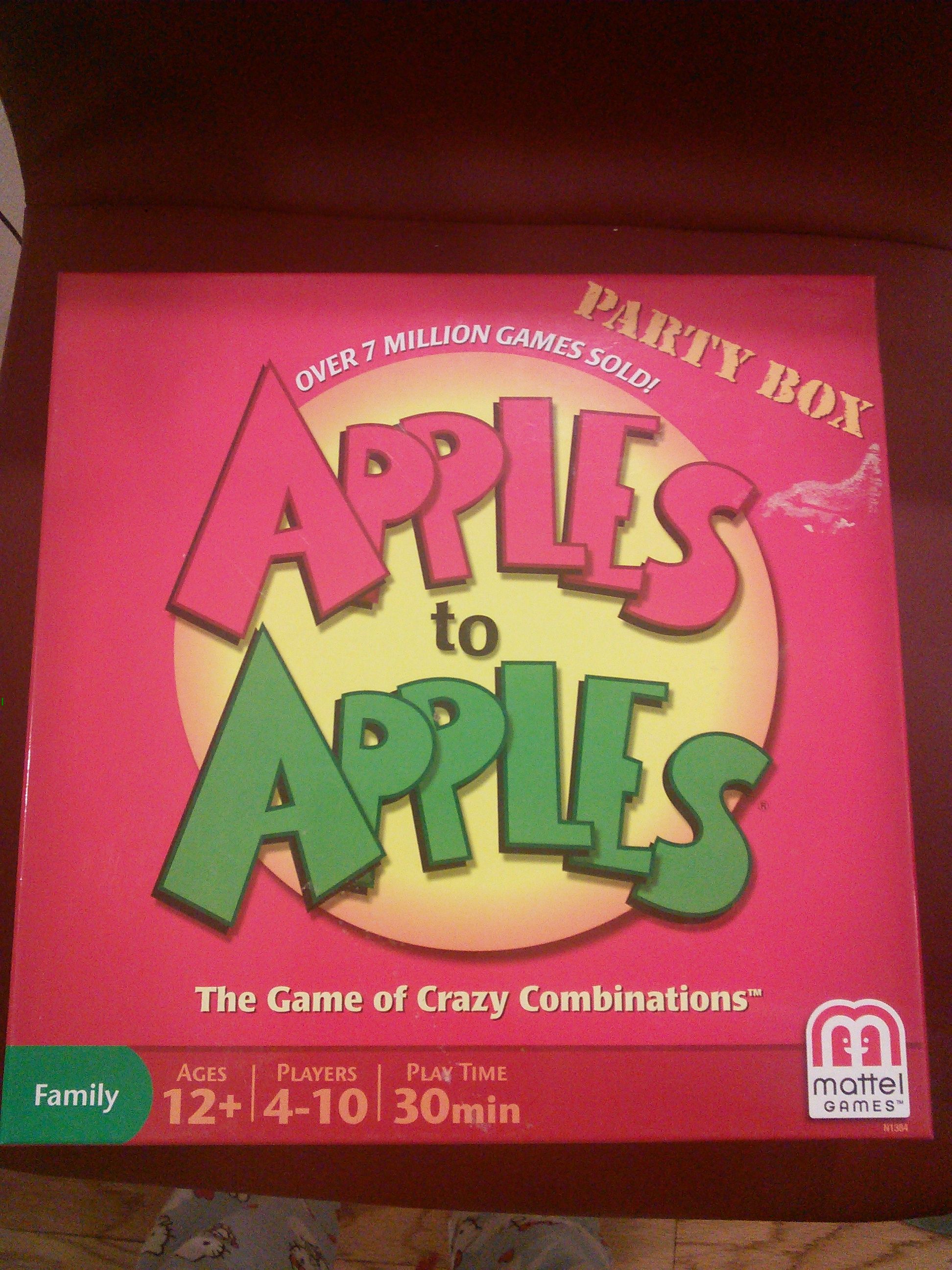 Different Card Games ( Apples to apples, sequences & puzzles)