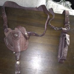 Leather Shoulder Holster 