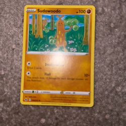 Sudowoodo Card