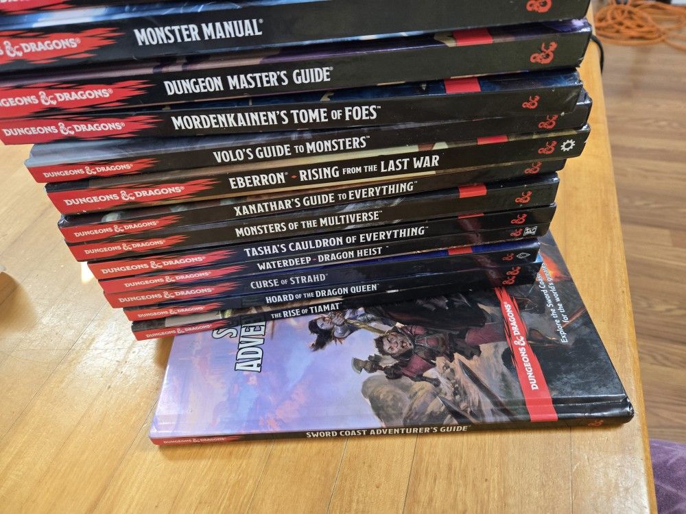 15 D& D Books