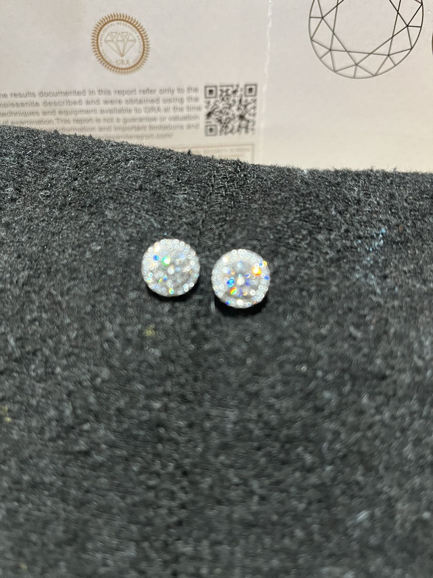 VVS1 1CT Ear Rings