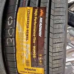 225/45/18 Llantas Nuevas