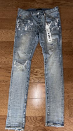 Light blue purple jeans size 30