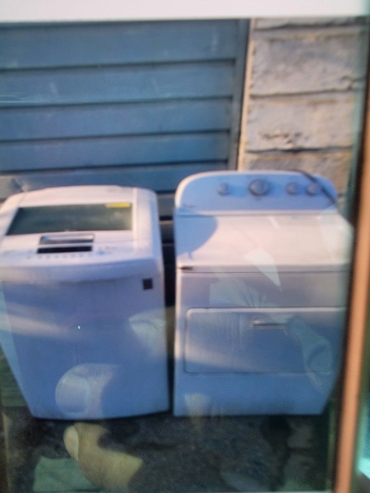 LG Washer Whirlpool Dryer Appliance