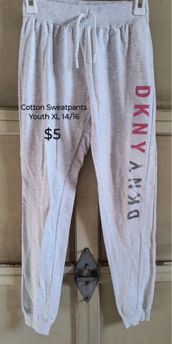 DKNY Cotton Sweatpants Youth XL 14/16