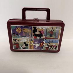 Vintage Whirley Industries Mickey Mouse Lunch Box 