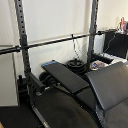 Full Olympic Gym Set *read Description*