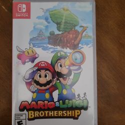 NINTENDO SWITCH MARIO AND LUIGI BROTHERSHIP 