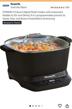 STIRMAX 7.5 Quart Digital Multi-Cooker