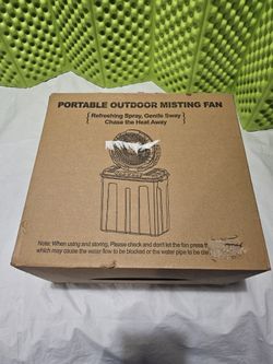 Portable Outdoor Misting Fan