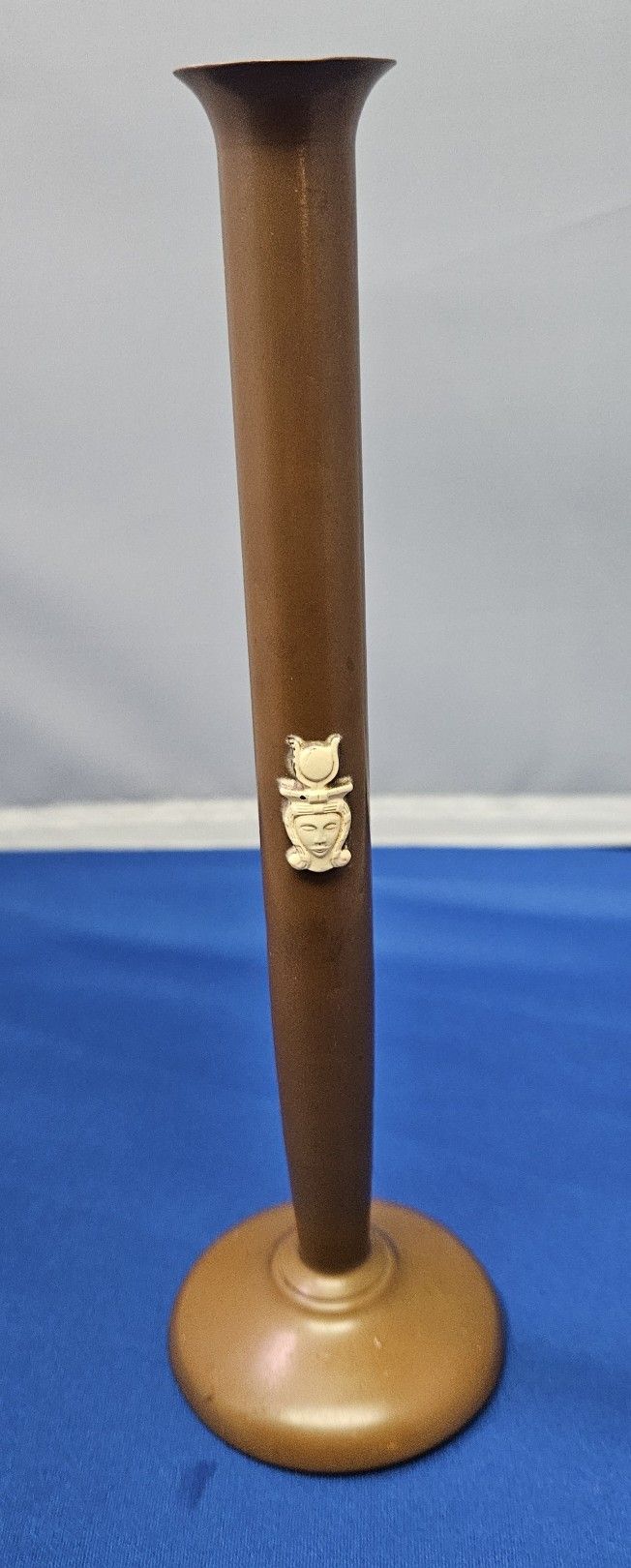 Circa 1910 Benedict Ivory Bronze Bud Vase