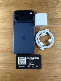 📱 iPhone 17 Pro Max | 256GB | Deep Blue | Cricket Only | Hablo Español