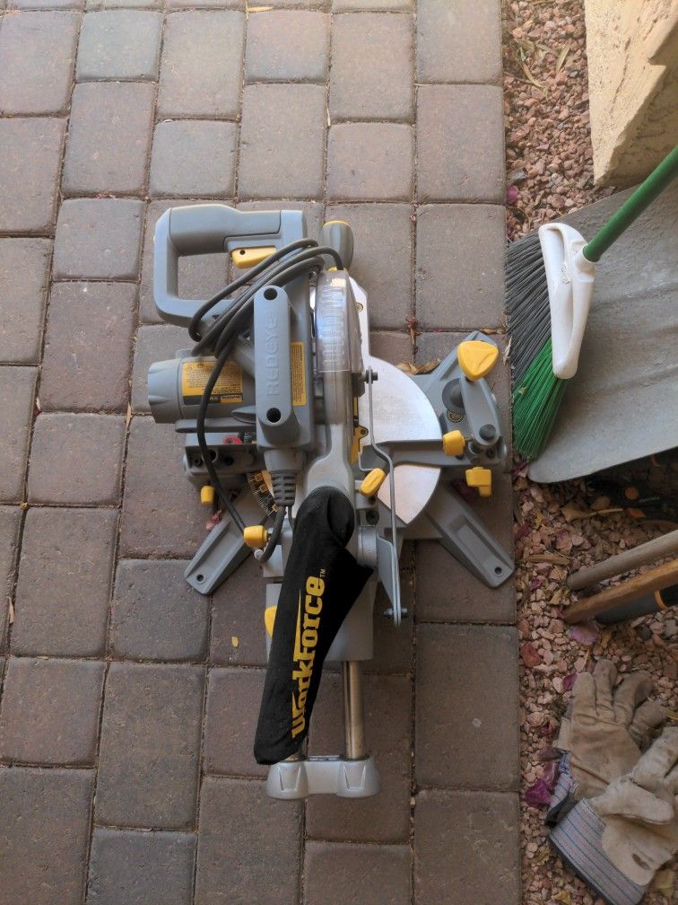 Workforce Slide Compound Miter Saw 10 Amp
