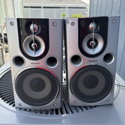 Vintage Sony Speaker System 