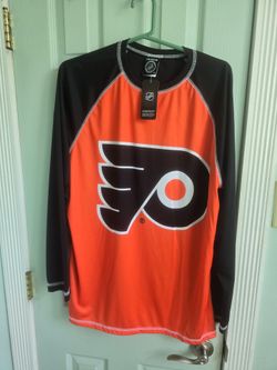 Calhoun Flyers Men's NHL Official Men's Long Sleeve Shirt Size Large New with tag attached retails for $34.00