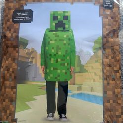 Minecraft Costume 10-12 Without face mask 