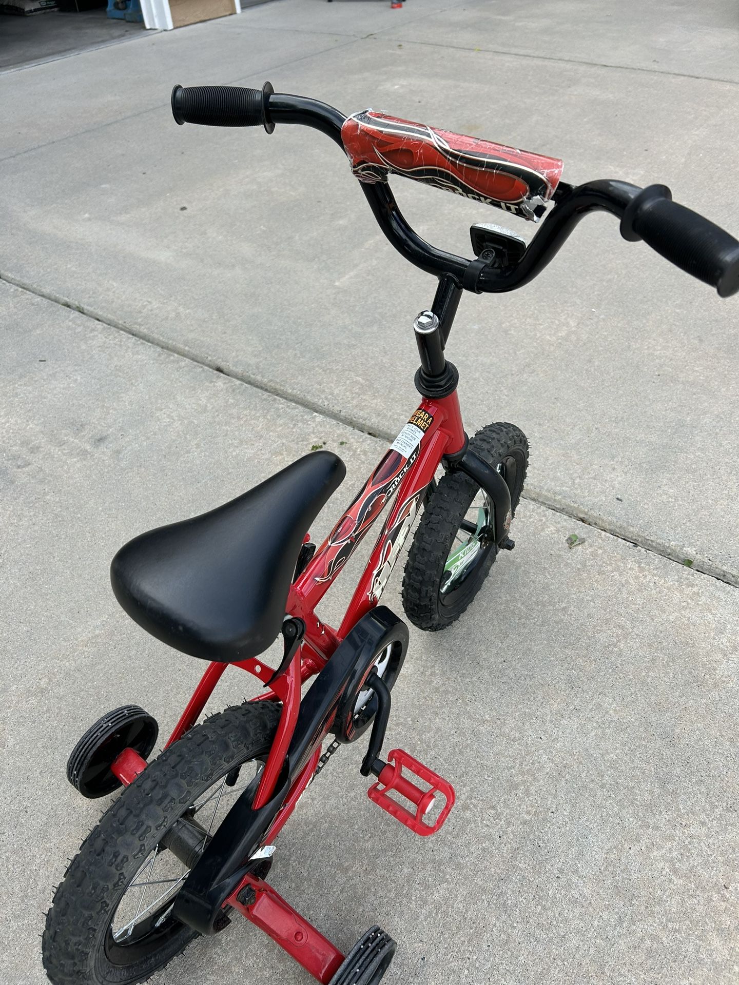 Huffy Rockit 12” Bike With Training Wheels