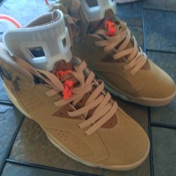 NEW Jordan 6 Travis Scott Cactus Jack Mens 10 