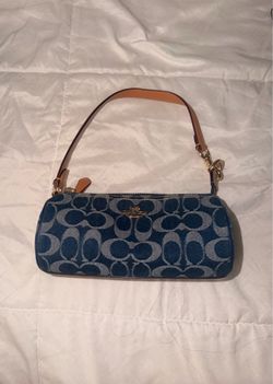 Denim Coach Purse