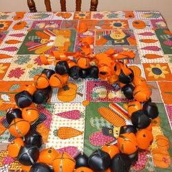 Metal Bell Halloween Wreath 