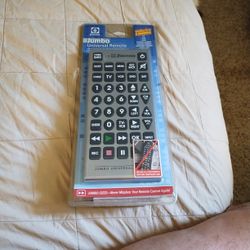 Big Button Universal Remote!!! 