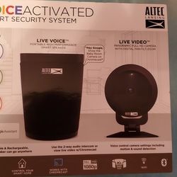 Altec Lansing Voice Activated Smart Security System