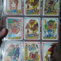 Part of the collectible 1988 Leaf "Baseball's Greatest Grossouts" series. 