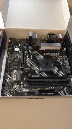 ASUS PRIME A520M-A II AMD A520 MicroATX Motherboard AM4 DDR4 Aura Sync