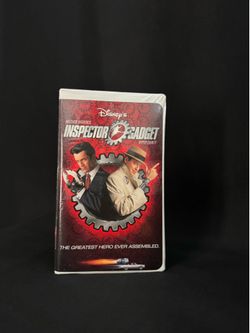 Inspector Gadget VHS Tape
