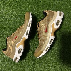 Men’s Nike Air Max Plus ‘Mettallic Gold’ - Size 11.5M - Great Condition & Clean