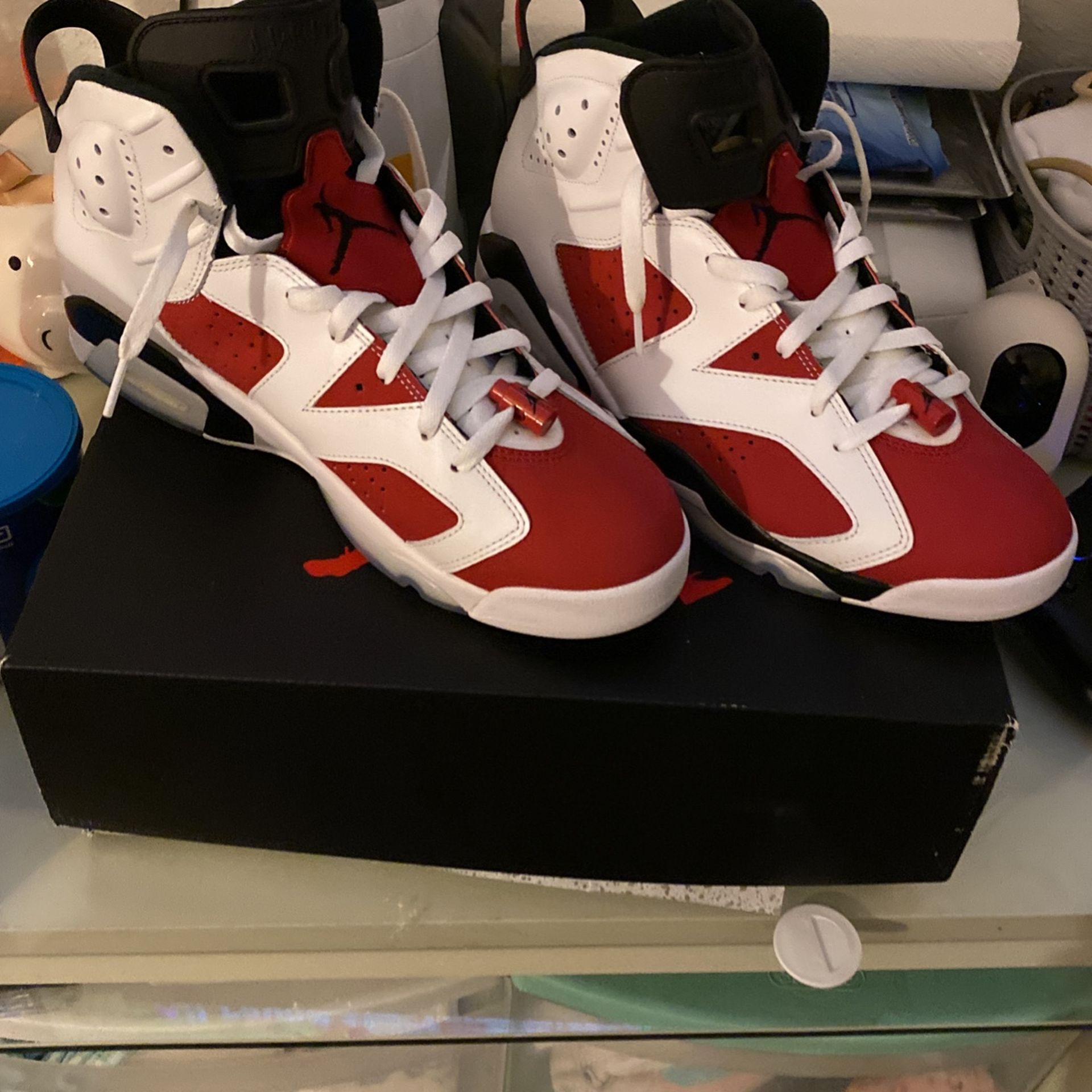 Carmine 6s Size 12