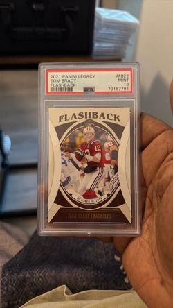 Tom Brady 2021 Panini Legacy Flashback PSA 9
