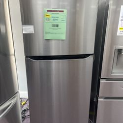 Refrigerator, LG New Open Box 30” W Top Freezer 