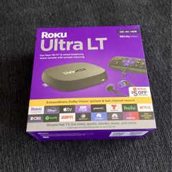 Roku Ultra Lt (2023) New/never Opened