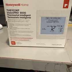 Honeywell Wi-Fi Vision Sprouts 8000 Smart Thermostat 